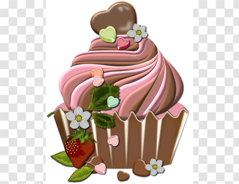 Cupcake Torte Chocolate Cake Dessert - Pasteles - Cartoon Birthday Card Transparent PNG
