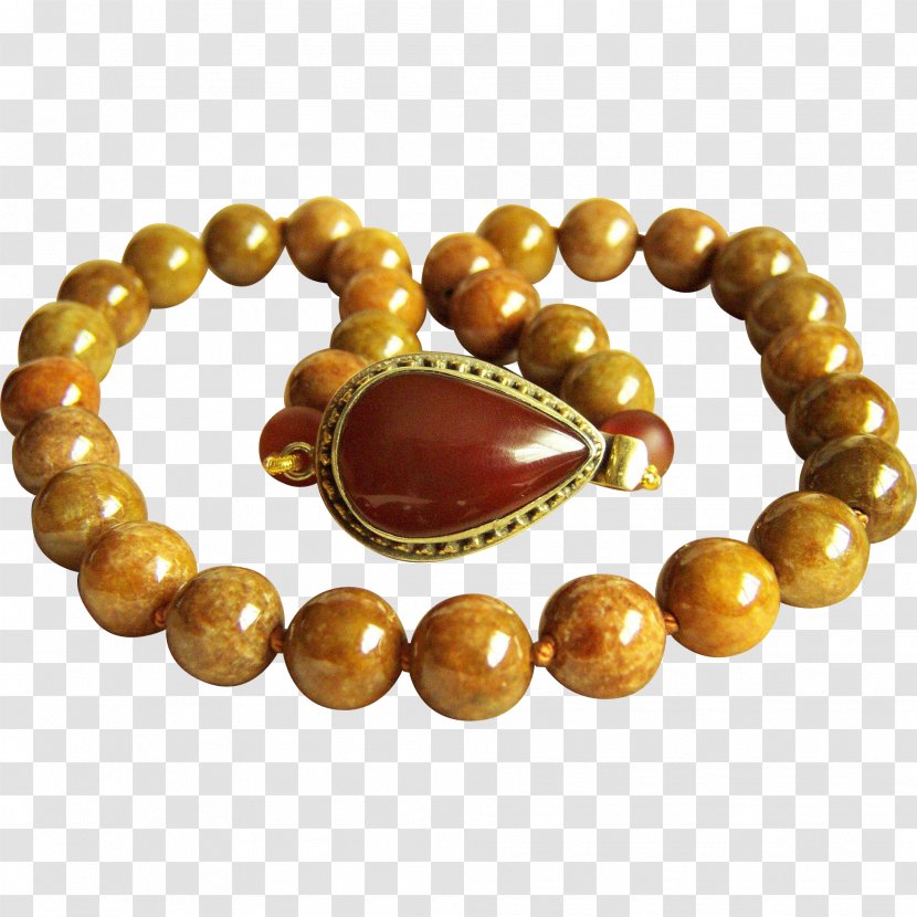 Amber Buddhist Prayer Beads Bracelet Necklace - Fashion Accessory Transparent PNG