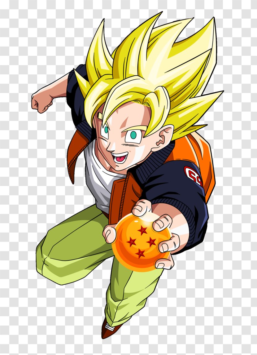 Goku Vegeta Trunks Gohan Super Saiyan - Flower Transparent PNG