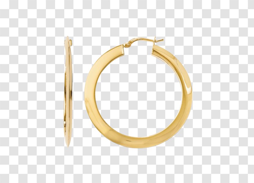 Earring Gold-filled Jewelry Kreole - Fashion Accessory - Gold Hoop Transparent PNG