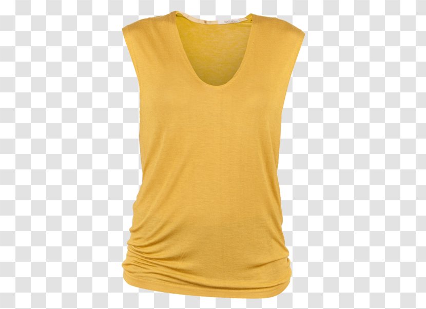 T-shirt Sleeveless Shirt Outerwear - Tshirt Transparent PNG
