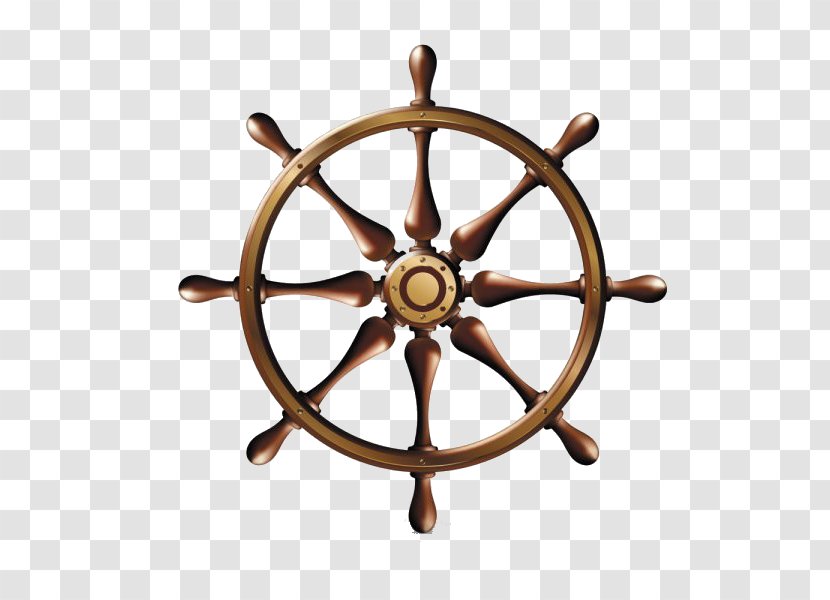 Ships Wheel Helmsman Clip Art - Steering Transparent PNG