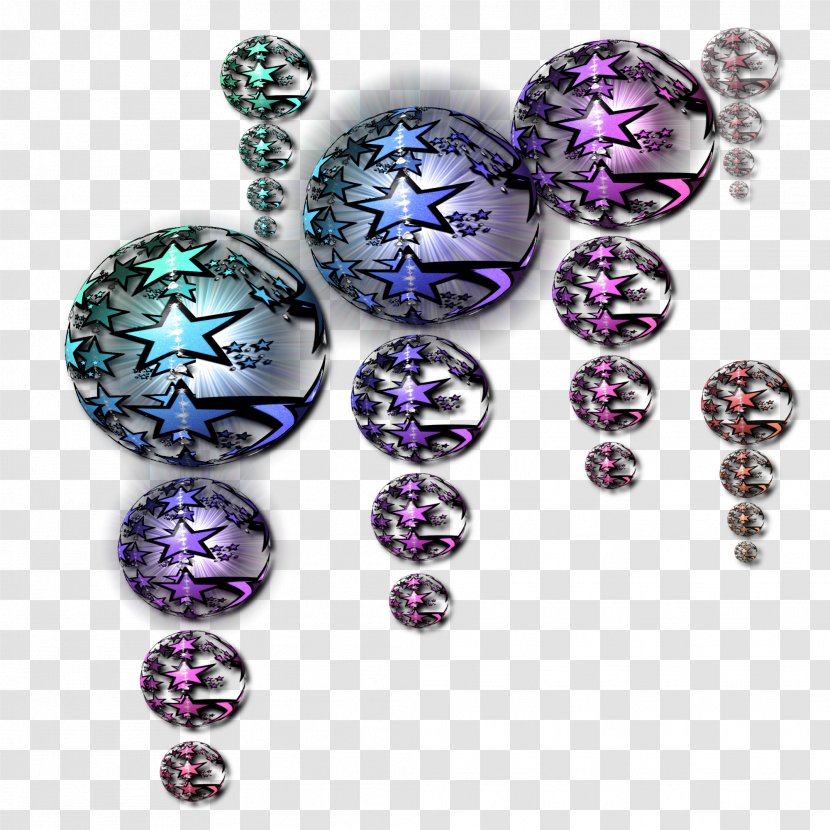 Jewellery Earring Amethyst Purple - Glitter - Glow Transparent PNG