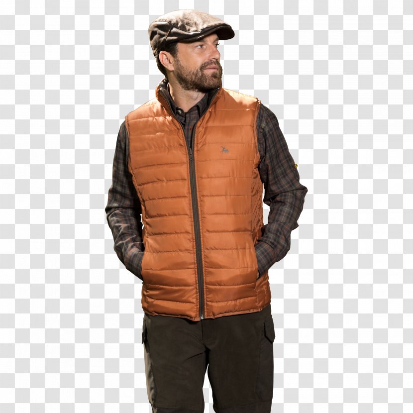 Leather Jacket Gilets - Men Vest Transparent PNG