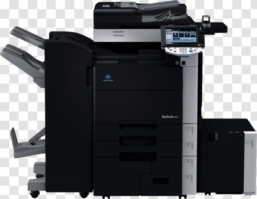 Photocopier Konica Minolta Multi-function Printer - Printing Transparent PNG