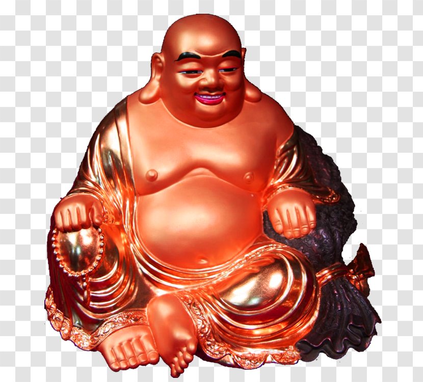 Golden Buddha Buddhahood Maitreya Buddhism - Mythical Creature - Belly Transparent PNG