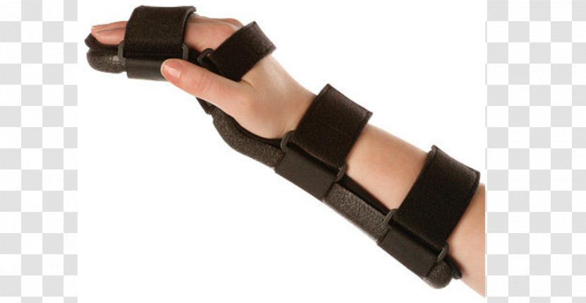 Thumb Splint Wrist Orthotics Hand - Arm Transparent PNG