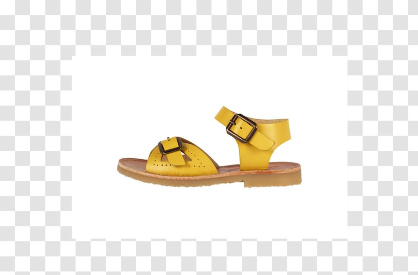 Shoe Sandal Leather Yellow Avarca Transparent PNG