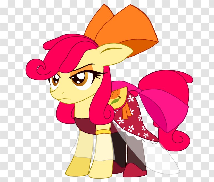 Pony Apple Bloom Pinkie Pie Sunset Shimmer Applejack - Cartoon - My Little Transparent PNG
