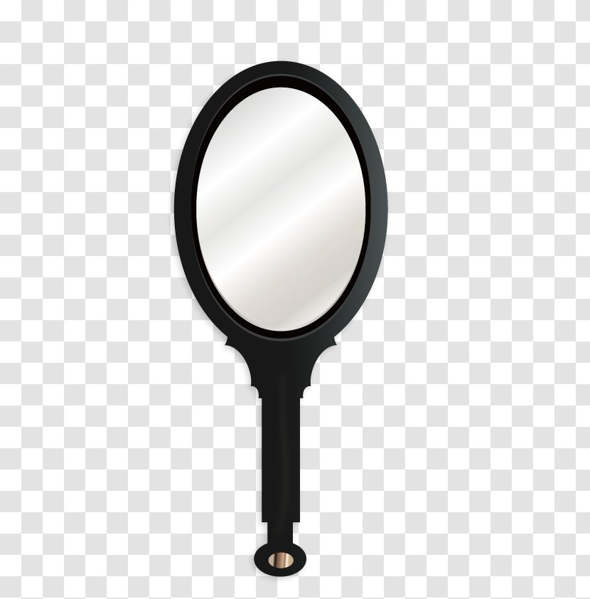 Mirror Cosmetics Euclidean Vector - Magnifying Glass - Single Hand Transparent PNG