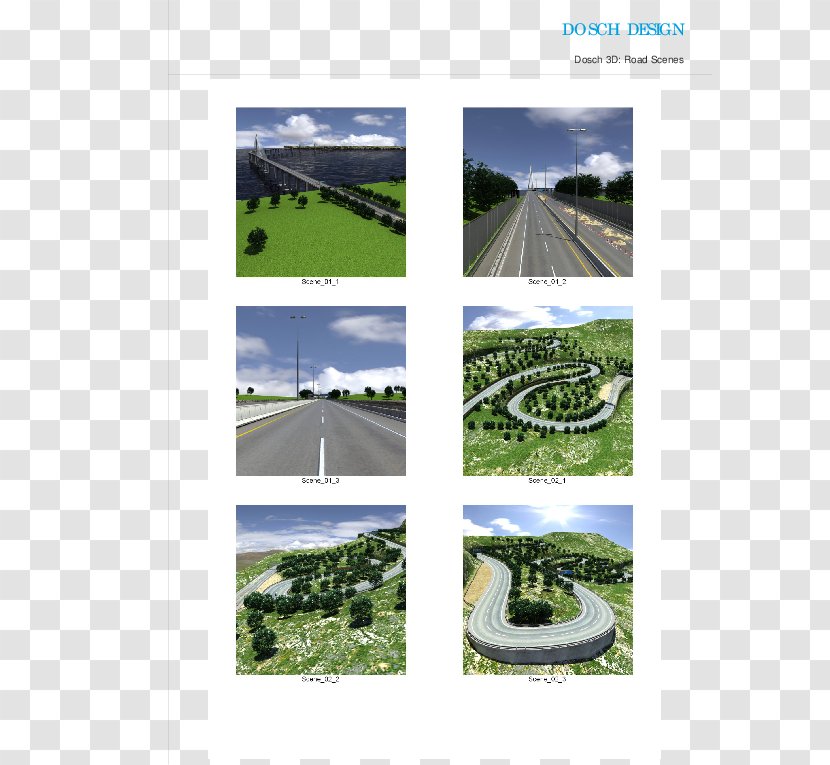 Road Bridge–tunnel 3D Modeling Water Resources Three-dimensional Space Transparent PNG