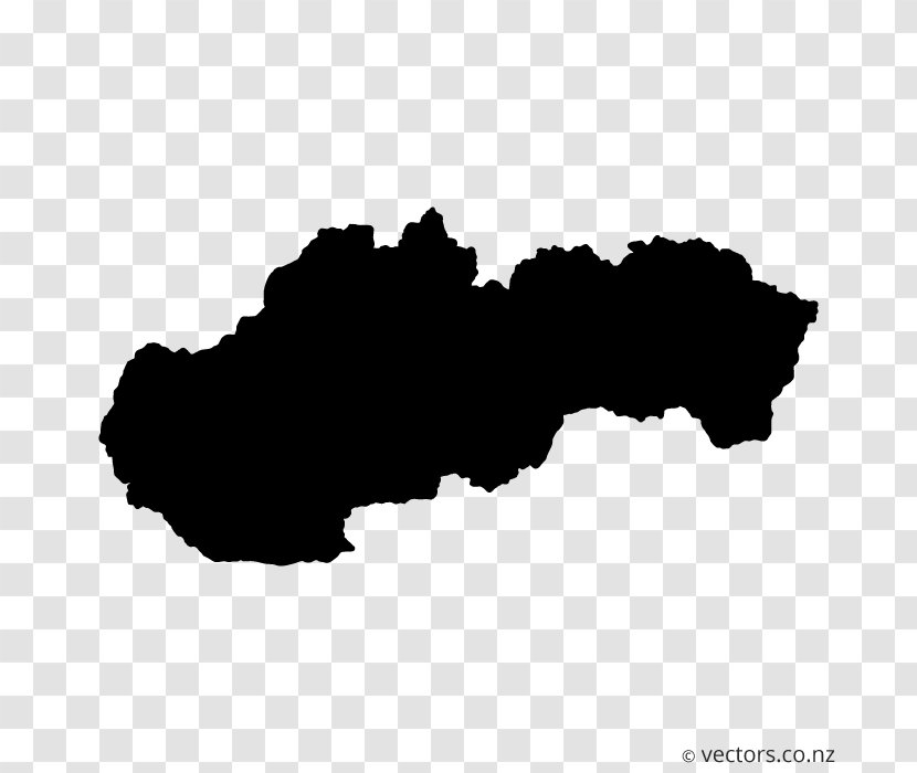 Slovakia Royalty-free - Silhouette - Blank Vector Transparent PNG
