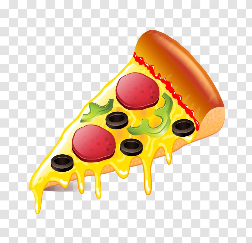 Pizza Italian Cuisine Hamburger Clip Art Hot Dog - French Fries - Football Transparent PNG