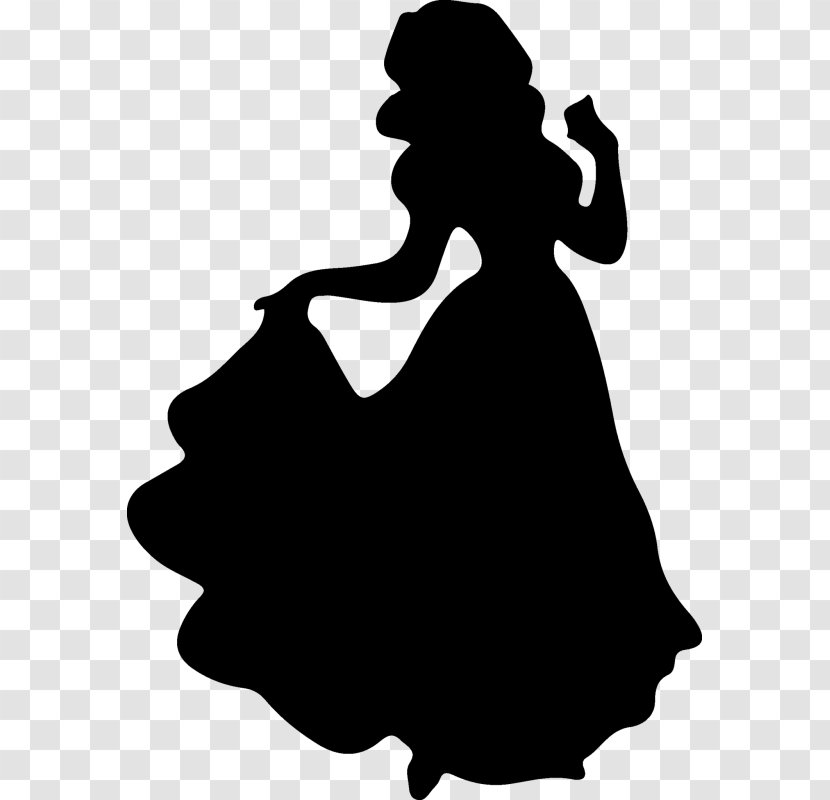 Snow White Belle YouTube Disney Princess Silhouette - Youtube Transparent PNG
