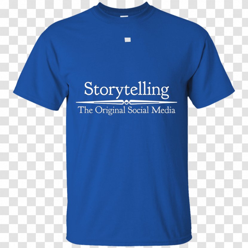 Long-sleeved T-shirt Clothing - Electric Blue - Storytelling Transparent PNG