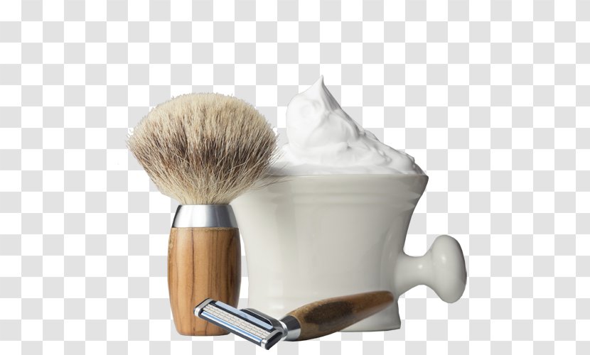 Shave Brush Lotion Shaving Cream - Beauty Parlour Transparent PNG