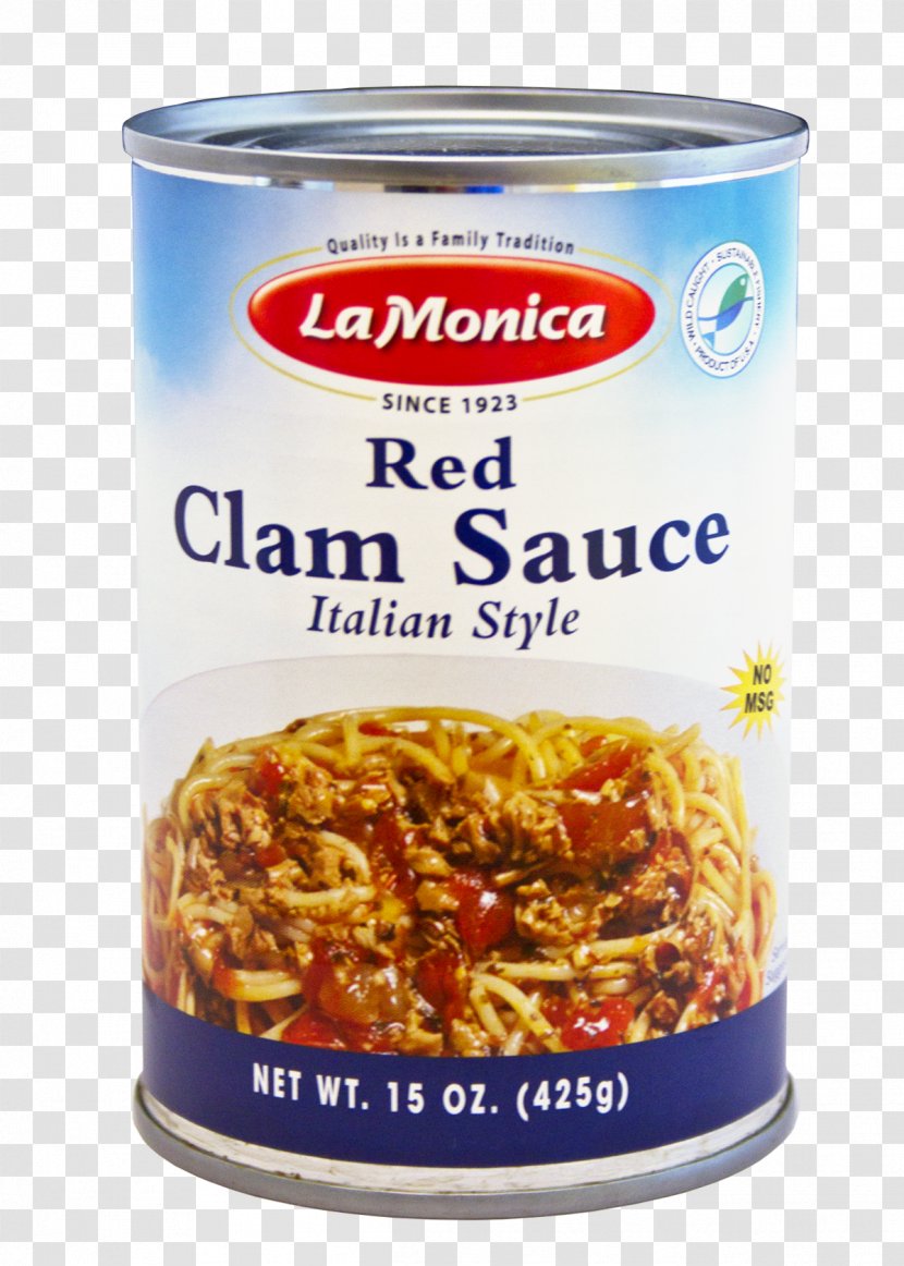 Clam Sauce Recipe Food - Dish - Red Transparent PNG