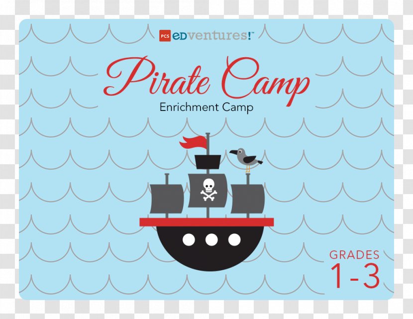Piracy Pcs Edventures Clip Art - Summer Camp Text Transparent PNG