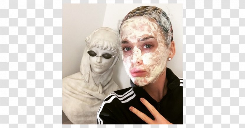 Kim Kardashian Mask Face Facial Celebrity - Acne Transparent PNG