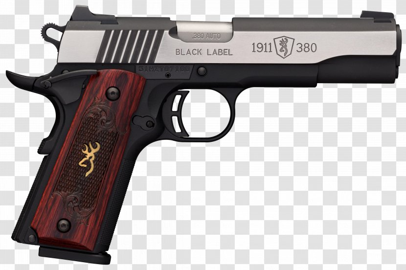 .380 ACP Browning Arms Company Buck Mark M1911 Pistol Automatic Colt - John - Receiver Transparent PNG