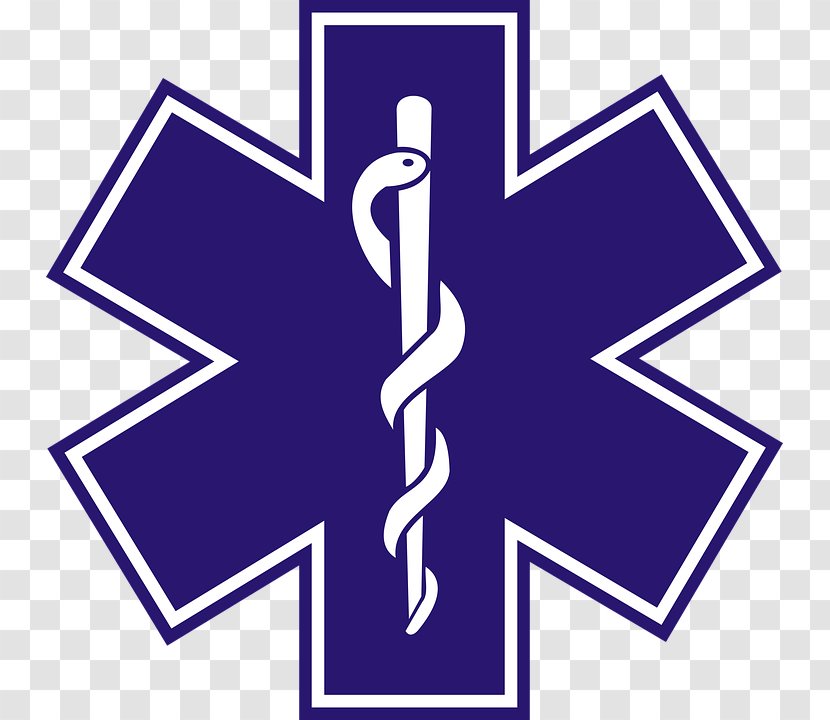 Star Of Life Emergency Medical Technician Services Paramedic Certified First Responder - Tenacious Struggle Transparent PNG