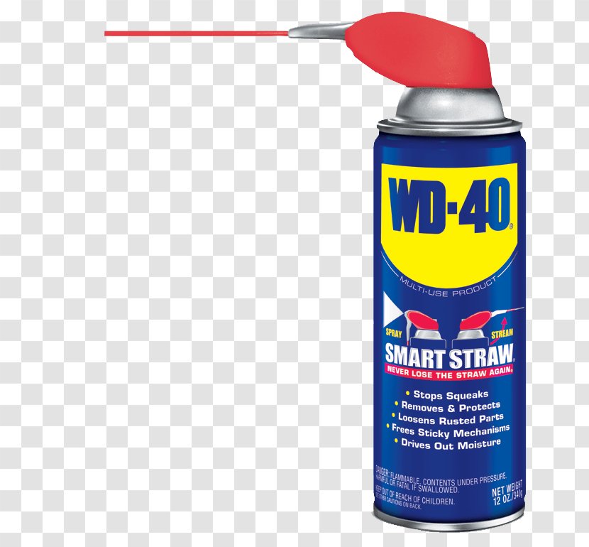 WD-40 Lubricant Aerosol Spray Marketing - Distribution - Stain Removal Transparent PNG