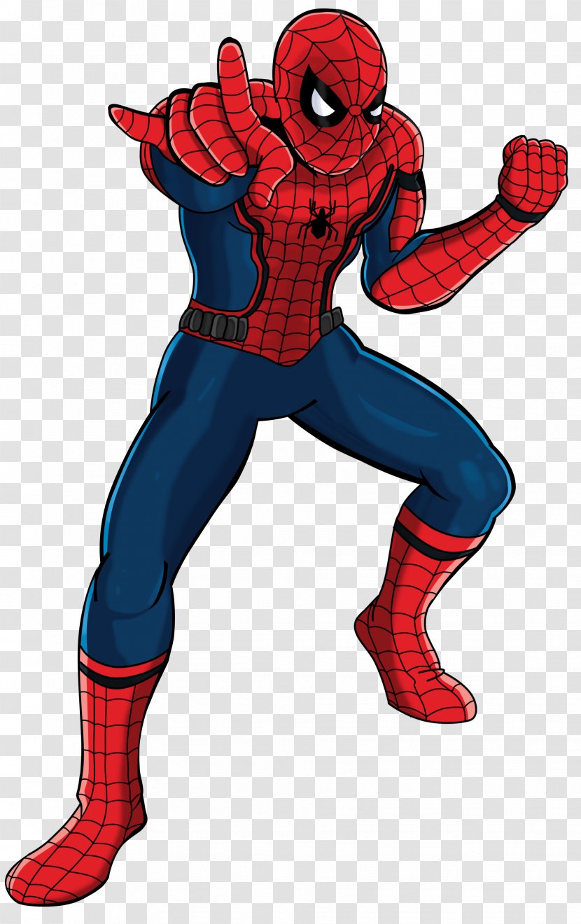 Spider-Man Captain America Black Widow Marvel Cinematic Universe Art - Artist - Spiderman Transparent PNG