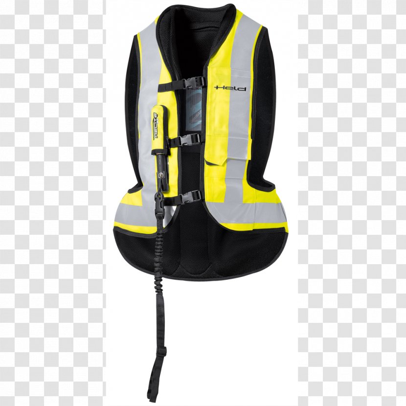 Car Motorcycle Waistcoat Airbag Clothing - Jacket - Vests Transparent PNG