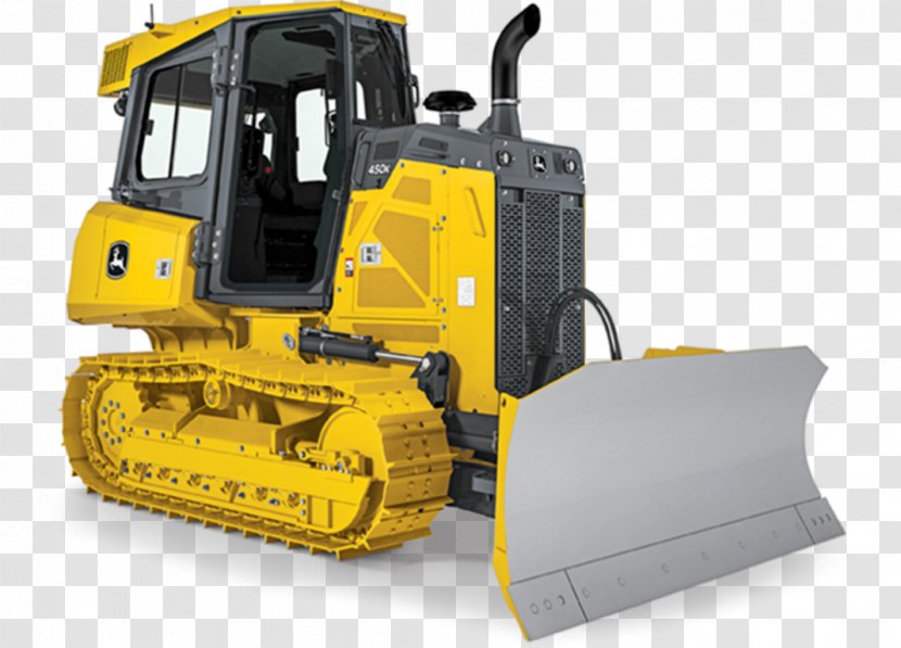 John Deere Caterpillar Inc. Bulldozer Backhoe Loader - Heavy Machinery Transparent PNG