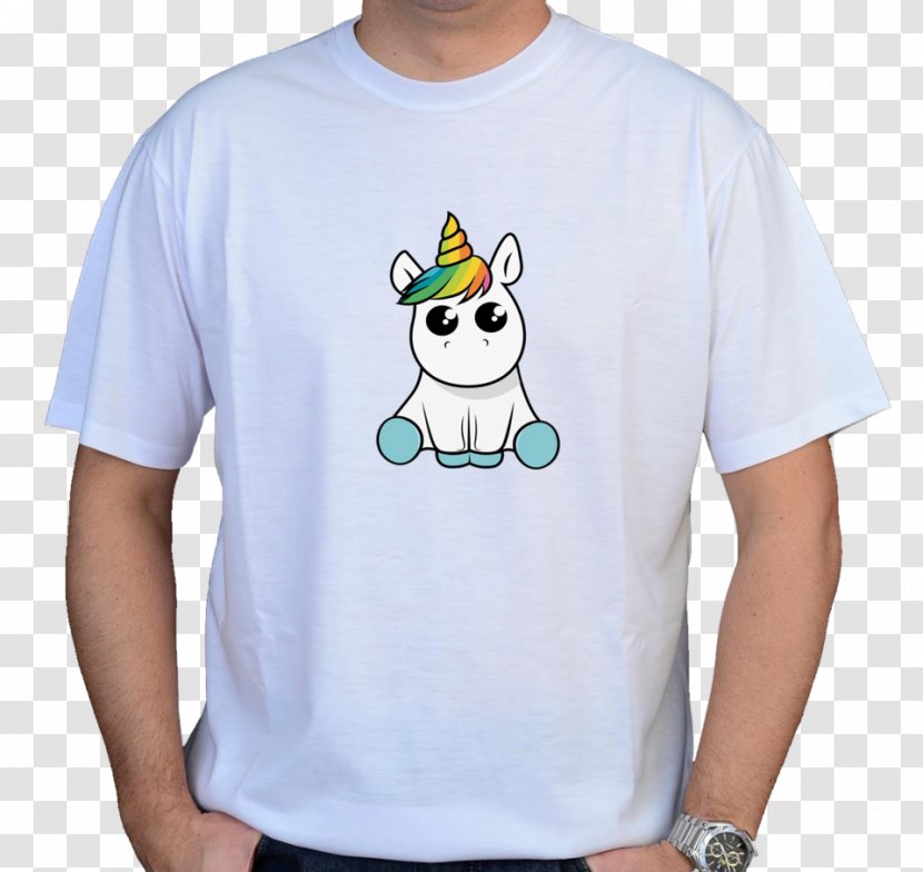 T-shirt Collar Clothing Unicorn - Glasses Transparent PNG