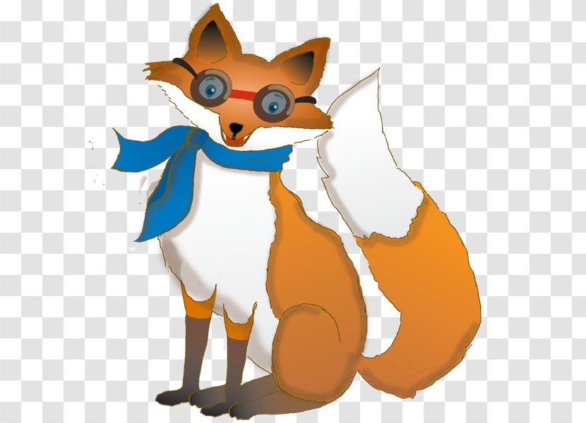 Whiskers Red Fox Cat Clip Art - Wing Transparent PNG