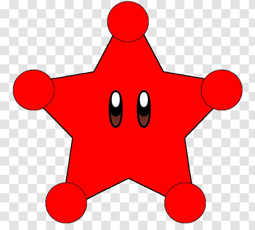 Super Mario Galaxy 2 Paper Clip Art - Watercolor - Red Star Picture Transparent PNG