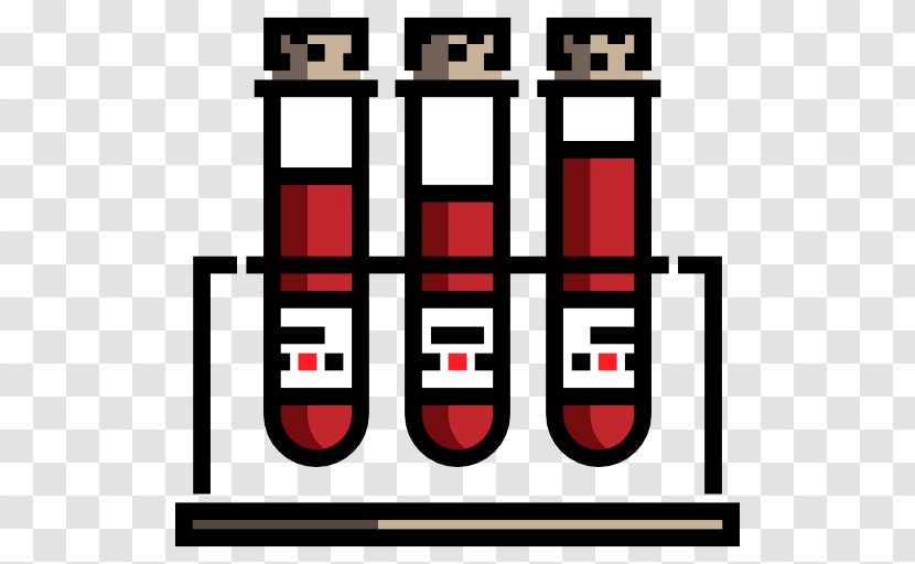 Test Tube Chemistry Blood Icon - Tests Transparent PNG