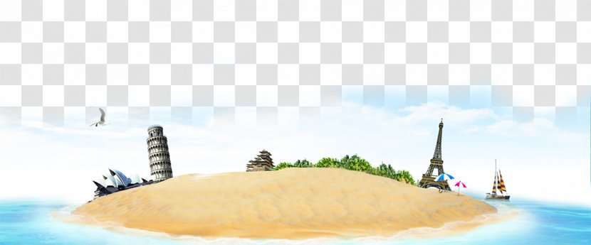 Poster Drink Illustration - Brand - Beach Transparent PNG