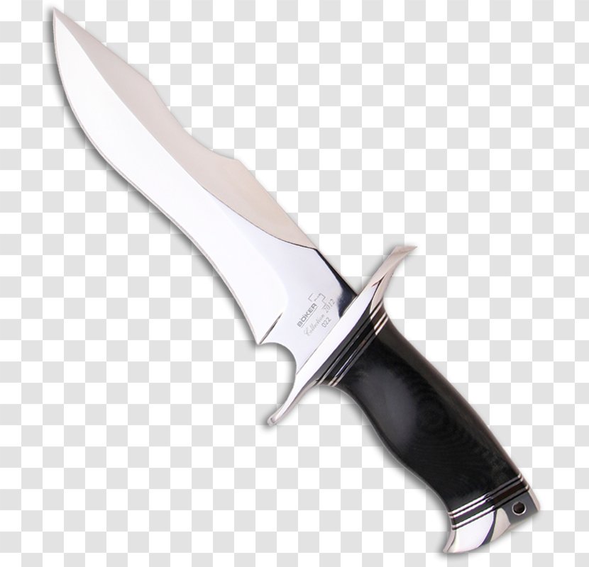 Bowie Knife Hunting & Survival Knives Throwing Blade - Combat Transparent PNG