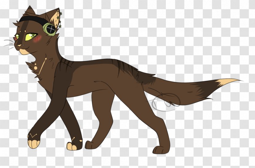 Whiskers Cat Cougar Mammal Dog - Cartoon Transparent PNG
