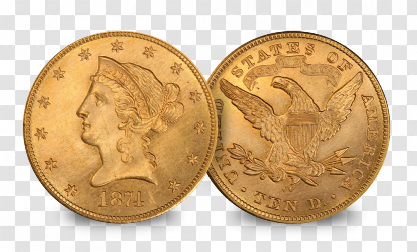 Coin The Dublin Mint Office Gold Eagle Silver - Augustus Saintgaudens - Us Coins Transparent PNG