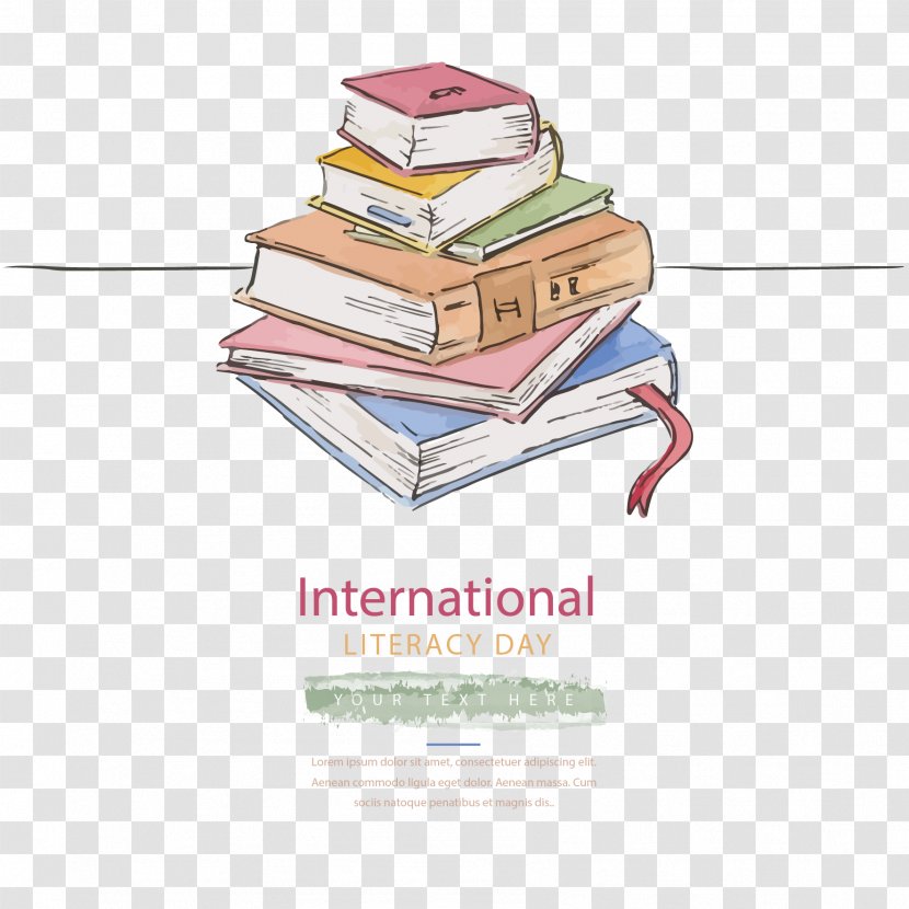 International Literacy Day Mahaveer Trading Co Education - Bookmark - Vector Painting Book Transparent PNG