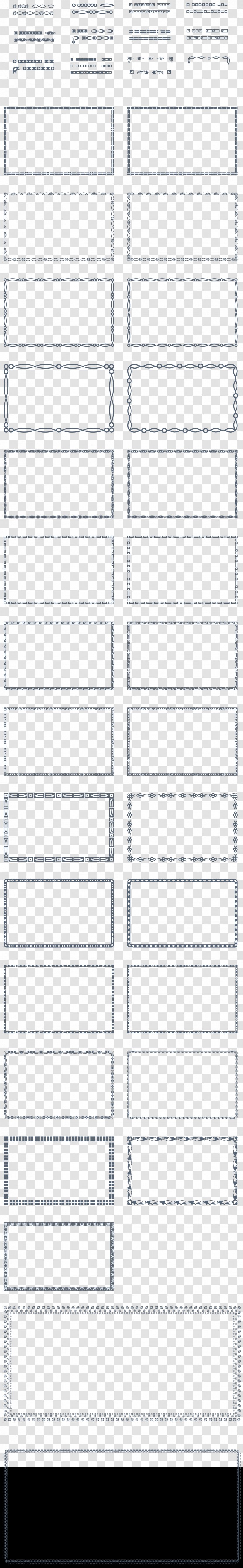 Paper Line Angle - Area - Great Gatsby Borders Transparent PNG