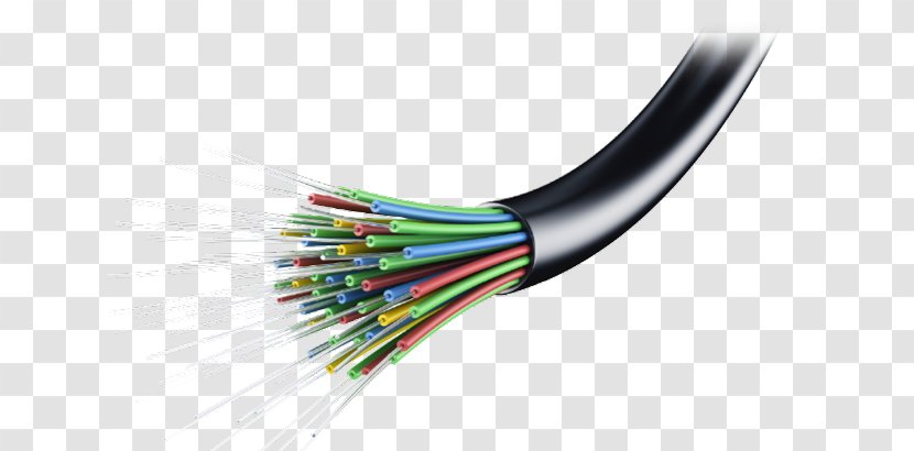 Optical Fiber Cable Electrical Technology - Television Transparent PNG