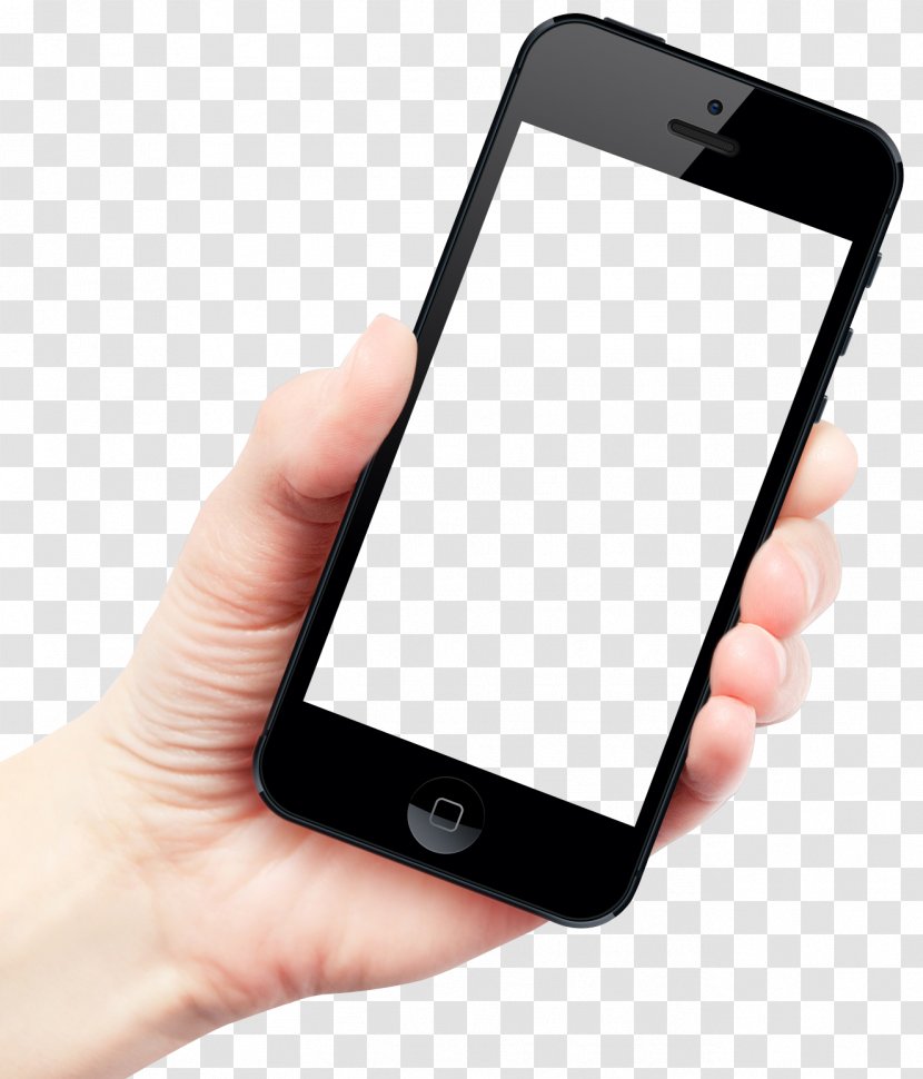 IPhone 6 Plus Smartphone Telephone - Cellular Network - Hand Holding Transparent PNG
