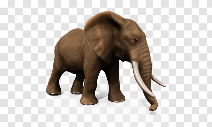African Elephant Asian Animal 3D Modeling - 3d Computer Graphics - Rabbit Transparent PNG