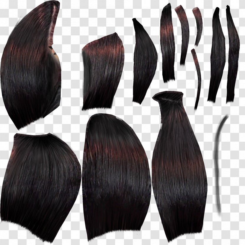 Wig Brown Hair Black Transparent PNG