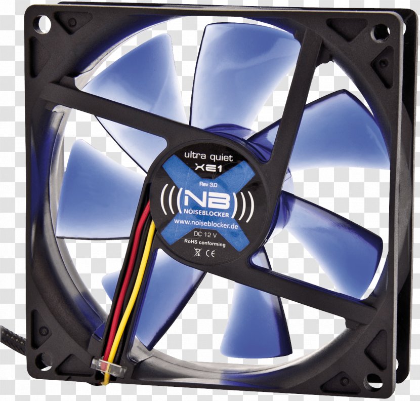 Computer System Cooling Parts Noiseblocker Fan Personal - Brand Transparent PNG