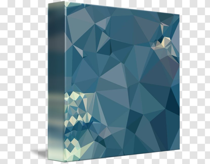 Turquoise Teal Rectangle Square - Abstract Blue Transparent PNG