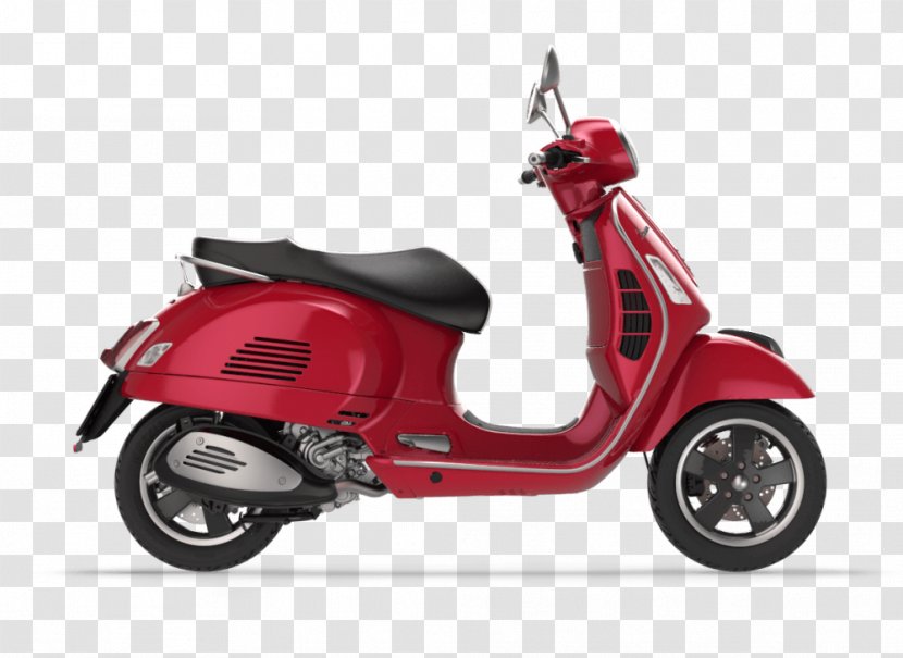 Piaggio Vespa GTS 300 Super Scooter Motorcycle - Continuously Variable Transmission - Enthusiasm Transparent PNG