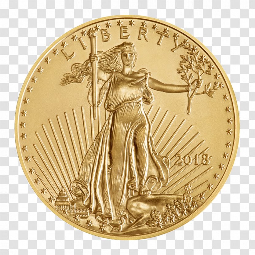 Bullion Coin American Gold Eagle Silver Transparent PNG