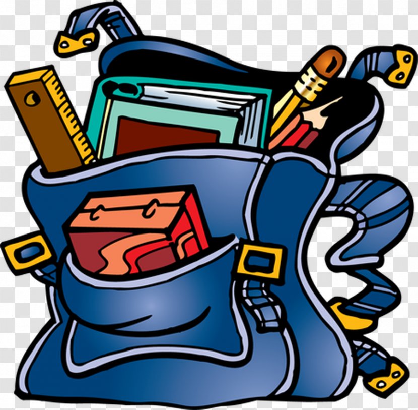 Backpack Bag Clip Art - Library Transparent PNG