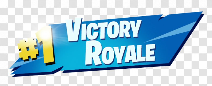 Logo Brand Product Design Banner - Advertising - Fortnite Victory Royale Transparent PNG