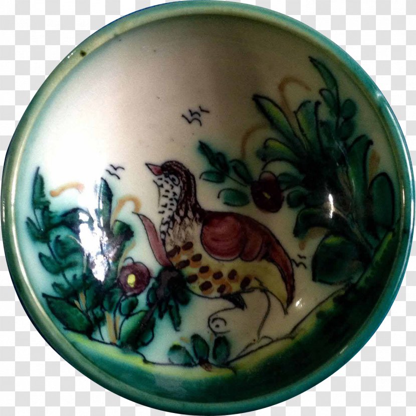 Plate Porcelain Rooster Transparent PNG